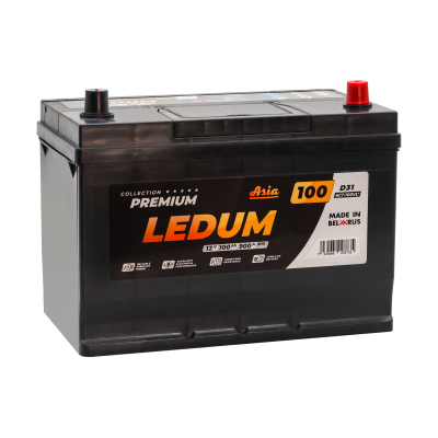 Аккумулятор LEDUM Premium ASIA 6СТ-100 оп